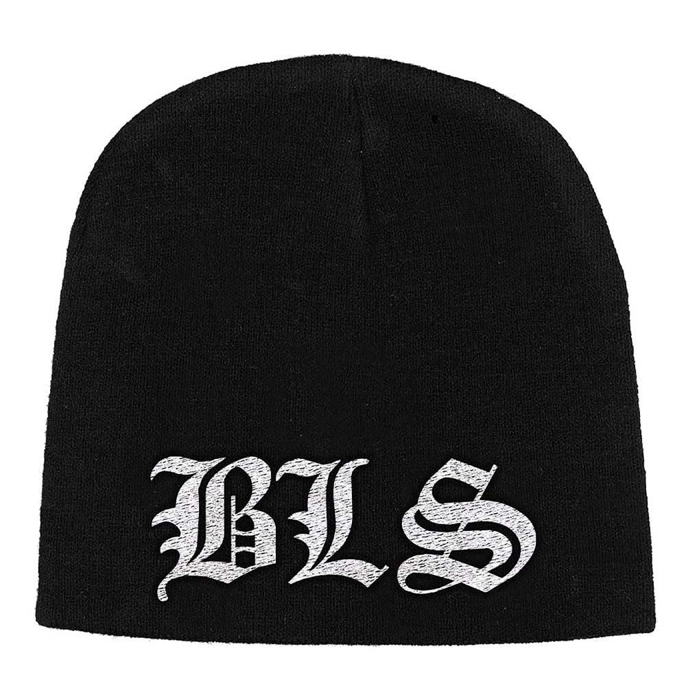 【極美品/レアルブリストル】EMBROIDERY LOGO BEANIE BLK Black Label Society BLS Logo Beanie Hat Size One Size Black