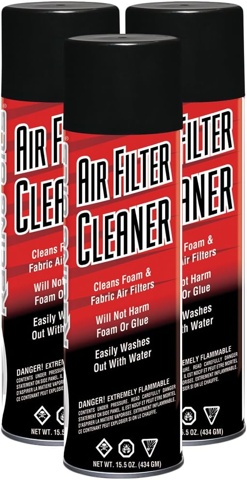 Maxima 79920-3PK Air Filter Aerosol Cleaner, 46.5 fl. oz., 3 Pack