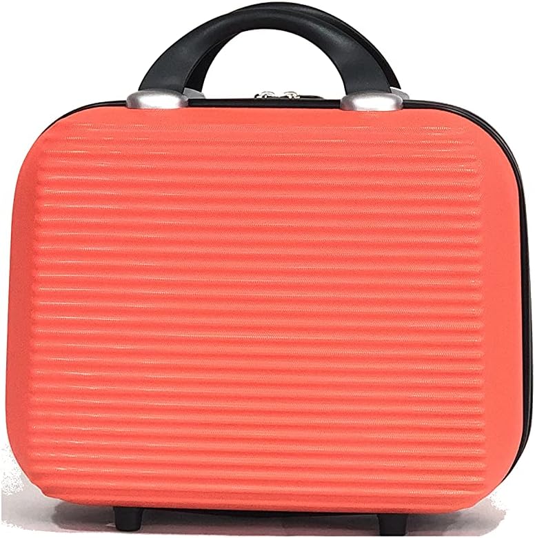 CELIMS - Beauty Case da Viaggio/Trousse da Viaggio - Rigido - Arancione - Diverse Taglie e Colori