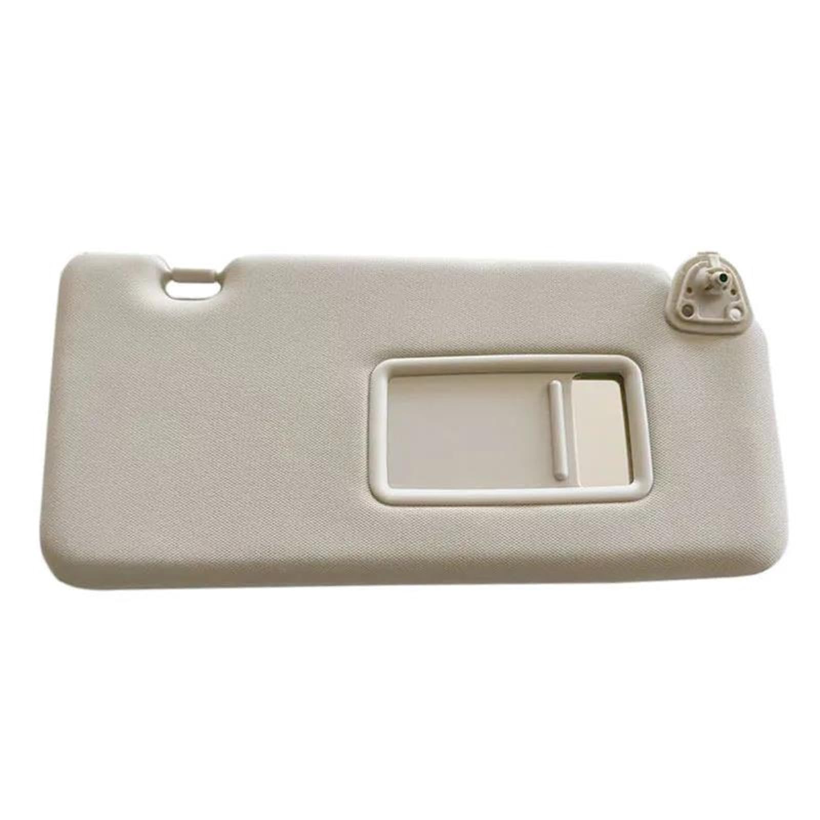Pare-Soleil Intérieur Avant Voiture avec Miroir Maquillage sans Lumière pour Renault pour Koleos 2009-16 pour Nissan pour Tiida 04-12(Left)