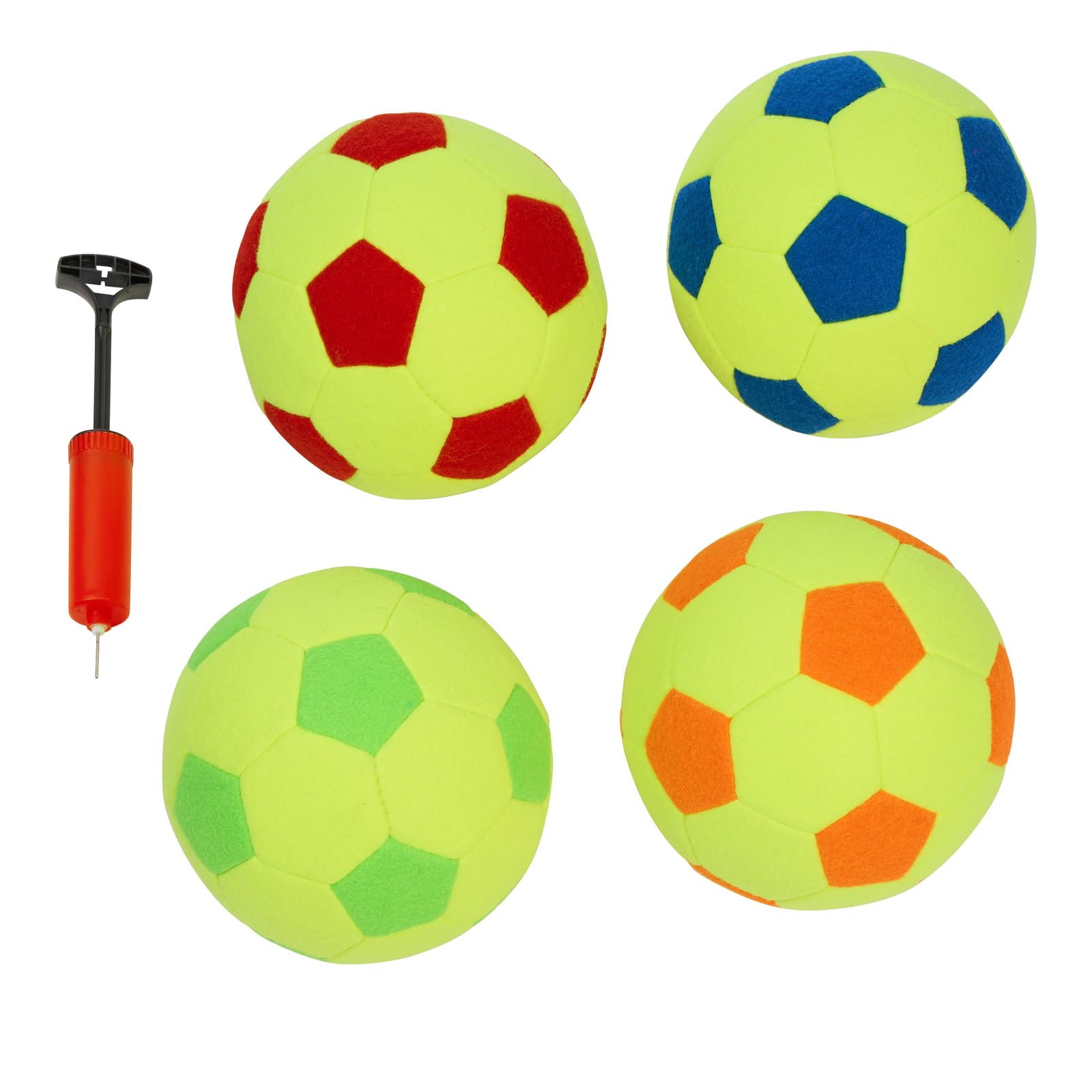 Excellerations My First Soft and Sensory Soccer Ball - Set of 4