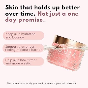 QUIA Collagen Jelly Cream Fast-Absorbing Glow Under Makeup- Plumper Skin