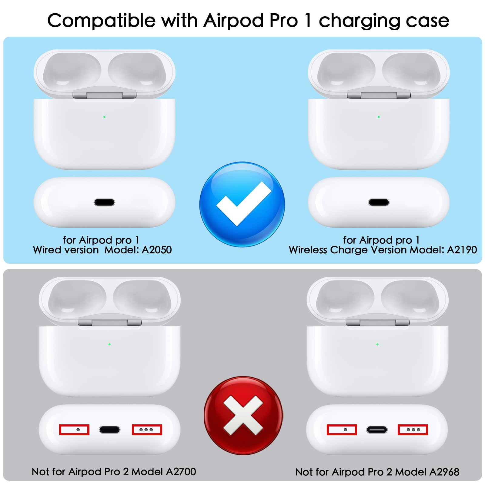 Fone de ouvido original OEM A2083 para Apple Airpods Pro 1ª