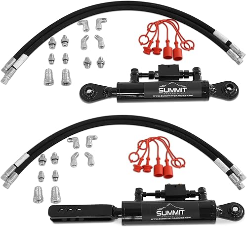 Top & Kit de inclinación, Categoría 1 Cilindro (Parte superior 16 Min 22 Max) (Lado 18 Min 24 Max) (Kit remoto trasero de fábrica)