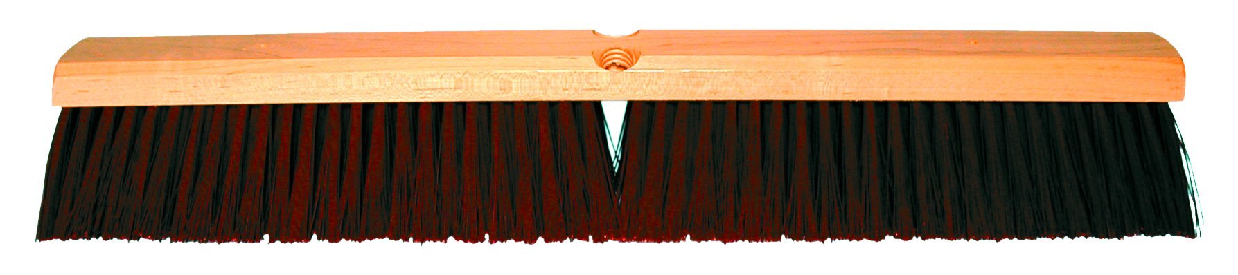 Magnolia Brosse 2216 gauche Ligne Garage Brosse à poils, plastique Bordure, 7,6 cm, 40,6 cm Longueur, Marron (cas de 12)