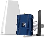 Cell Phone Booster for Home & Multi-Room,Up to 7,000 sq ft,Cell Phone Signal Booster for Band 5/12/13/17,Boost 5G 4G Data for All U.S. Carriers FCC Approved (Light Blue)