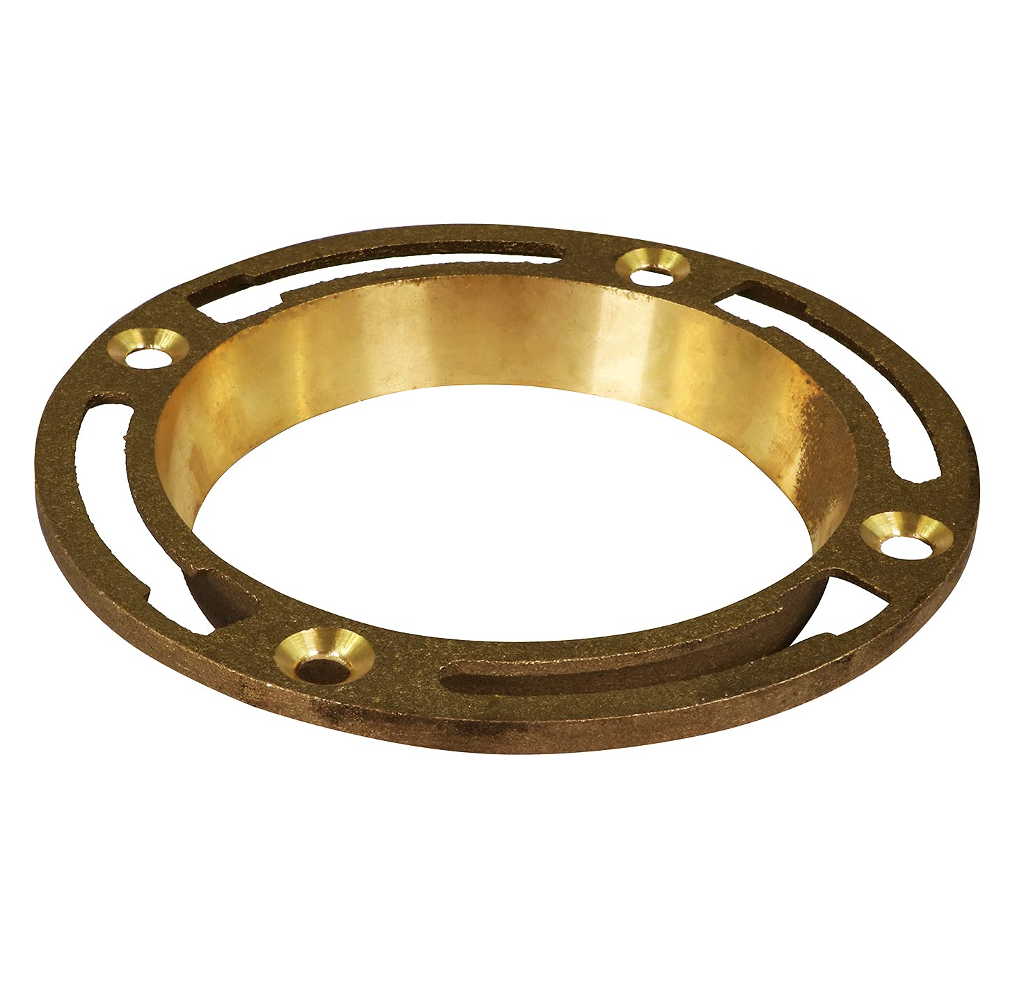 Raven CSUGE622 Closet Flange with Four Mounting Slots, 4 Inch Deep