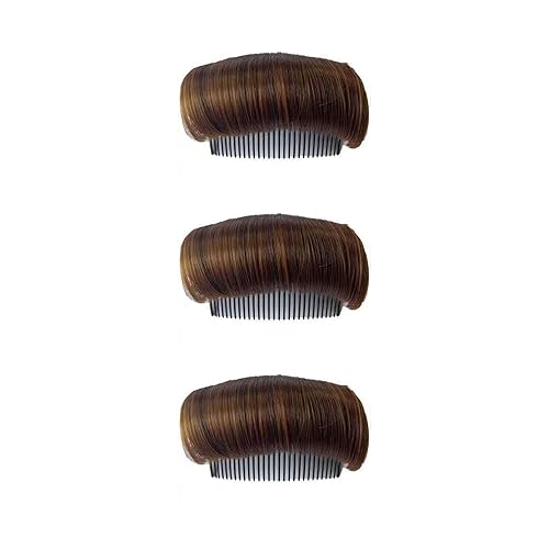 3 pinzas invisibles para el pelo de moño para el cabello, herramienta de inserción de peinado para volumen de cabello de princesa esponjoso, levanta