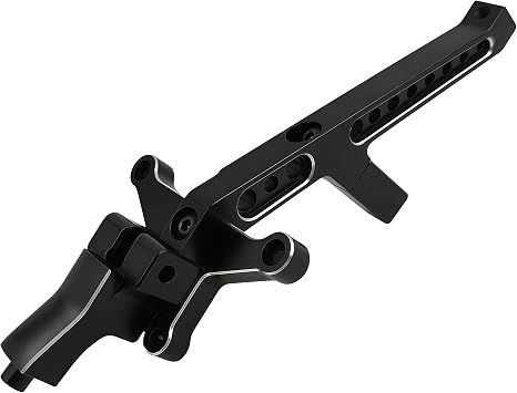 Aluminum Front Chassis Brace for 1/8 Sledge 4WD RC Truck Black