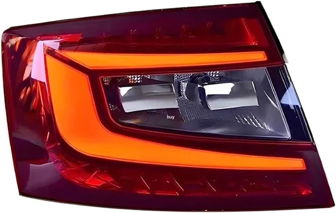 Compatible With Skoda Octavia 2015-2017 Car Taillights Assembly LED Auto Rear Back Lamps Upgrade Dynamic Flashing Signal Light Accessories