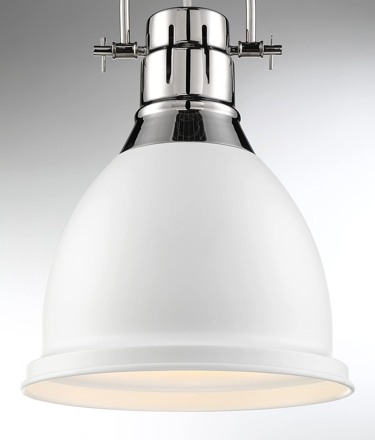 NUVO 60/6752 Watson 1 Light Pendant Fixture,Polished Nickel