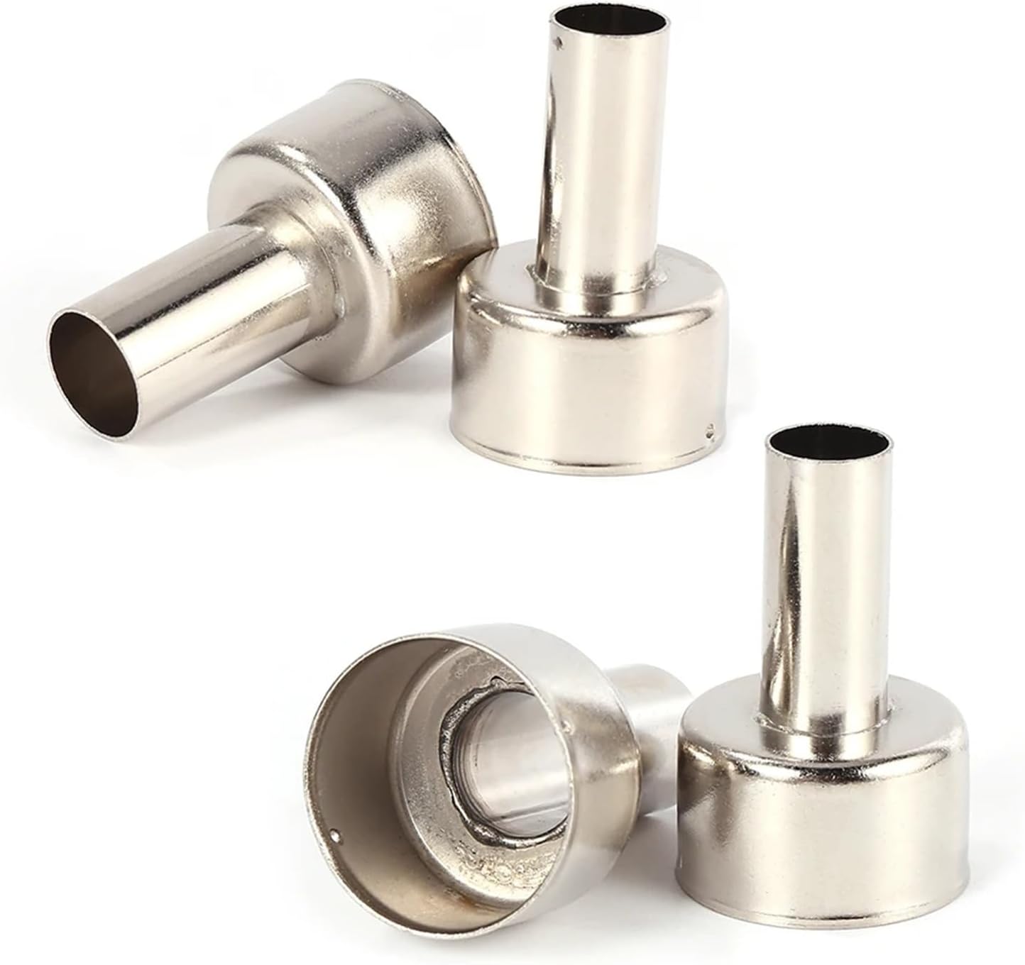 Compatible for 858D 7pcs 3-12mm Stainless Steel Hot Air Gun Nozzle Kit