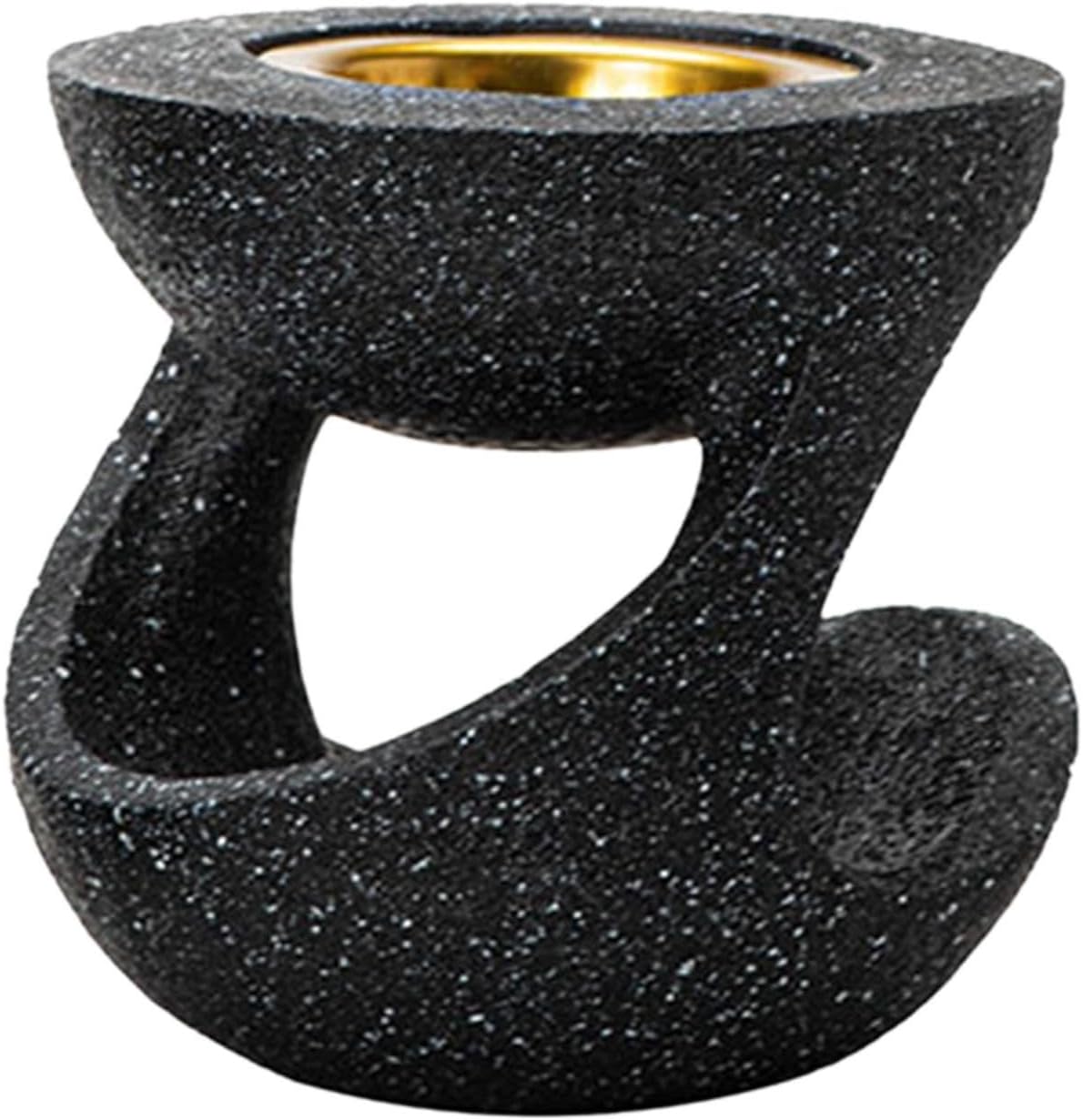 Resin Holder Portable Hanging Design Decorative Stand Material Suitable for Office Bedroom Study Living Room Display, Black