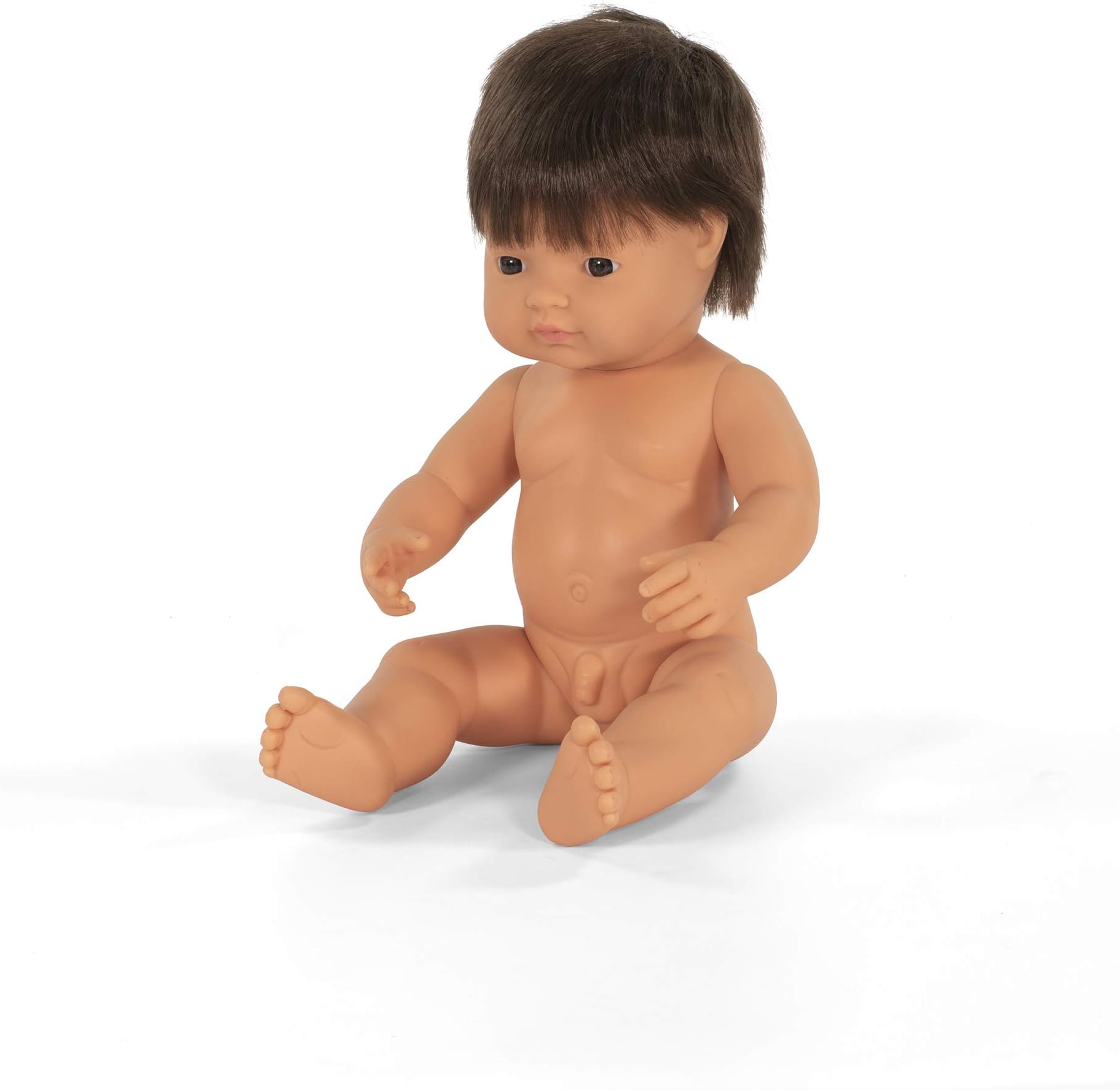 Miniland Baby Brown Hair BOY 