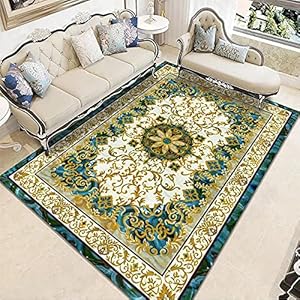 Kunsen tapijten Groen tapijt woonkamer decoratie anti-slide anti-val vuile vloer tapijten grote tapijten 100x200cm 3.4ft…