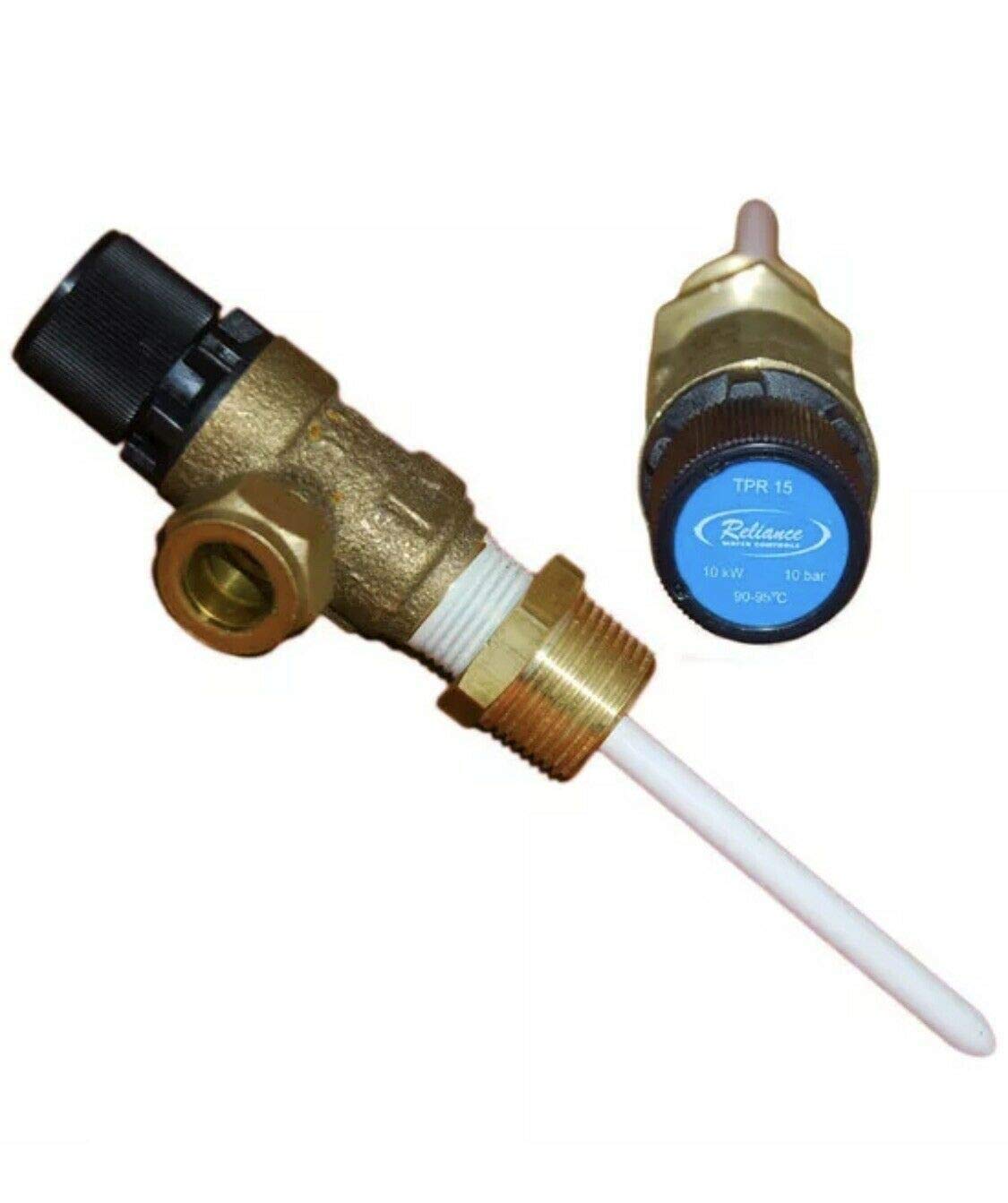 Baxi - Heatrae Sadia Temperature & Pressure Relief Valve 95605810