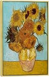 Wieco Art Sunflower by Vincent Van Gogh Oil Paintings Reproduction Modern Floral Giclee Canvas Prints Artwork Flowers Pictures on Canvas Wall Art for Bedroom Home Office Decorations