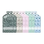 Simple Modern Reusable Baby Food Pouches for Toddlers | BPA Free Plastic, Food Safe, Freezer Safe | Refillable for Applesauce Yogurt & Puree Squeeze Pouch | 10 pack | 5oz | Assorted