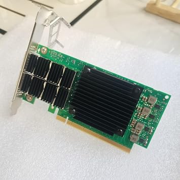 100GbE Network Adapter with Mellanox ConnectX-5 Ex Chipset, PCIe 4.016GT/s x16 Ethernet NIC, Dual QSFP28 Infiniband Network Card Compare to MCX556A-EDAT