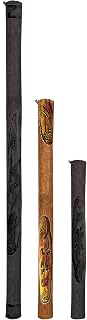 Handcrafted Bamboo Rainmaker – Dot-Paint Design, Soothing Rain Sound – Available in 30", 40", and 59" (59 inch)