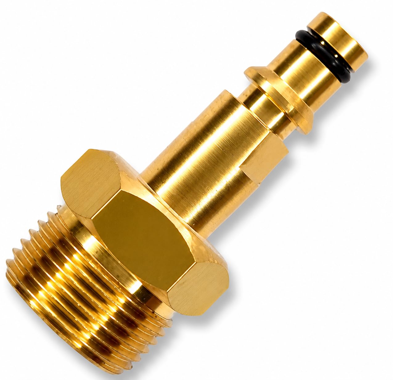 M&M Smartek adaptador Quick Connect compatible con Kärcher/Kränzle | Adaptador robusto para sistemas de alta presión compatibles; comprobar rosca, conexión, junta, presión y equipo seguro.