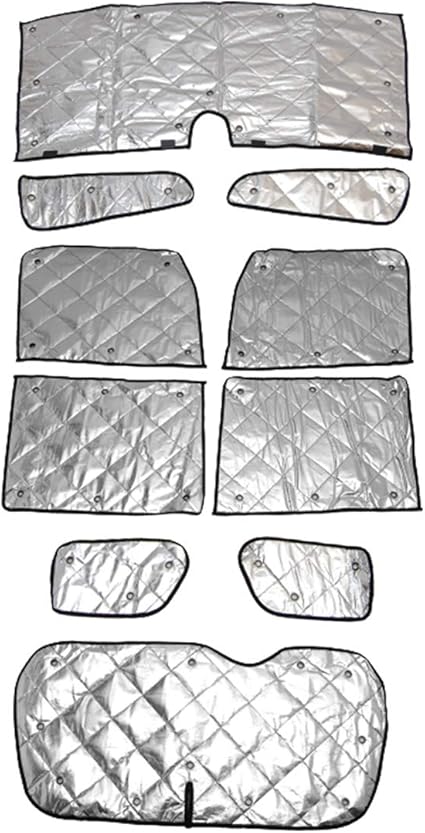 Amazon 4層構造 N Box N Box カスタム Jf1 Jf2 サンシェード １台分フルセット 簡単吸盤取付 シルバー 1台分 Fj4530 サンシェード 車 バイク