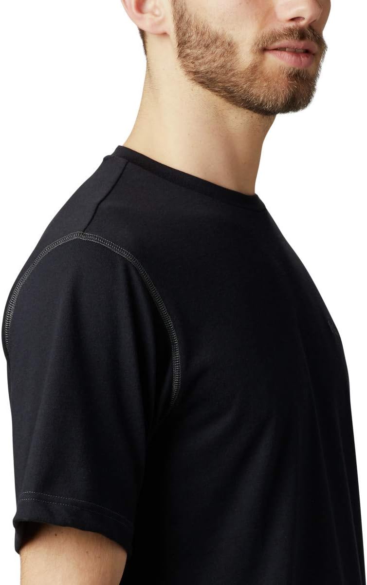 Columbia Men's Big & Tall Thistletown Park Crew, Black, Large Tall