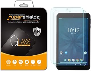 Supershieldz (2 Pack) Designed for Onn Tablet Pro 8 inch Tempered Glass Screen Protector, Anti Scratch, Bubble Free