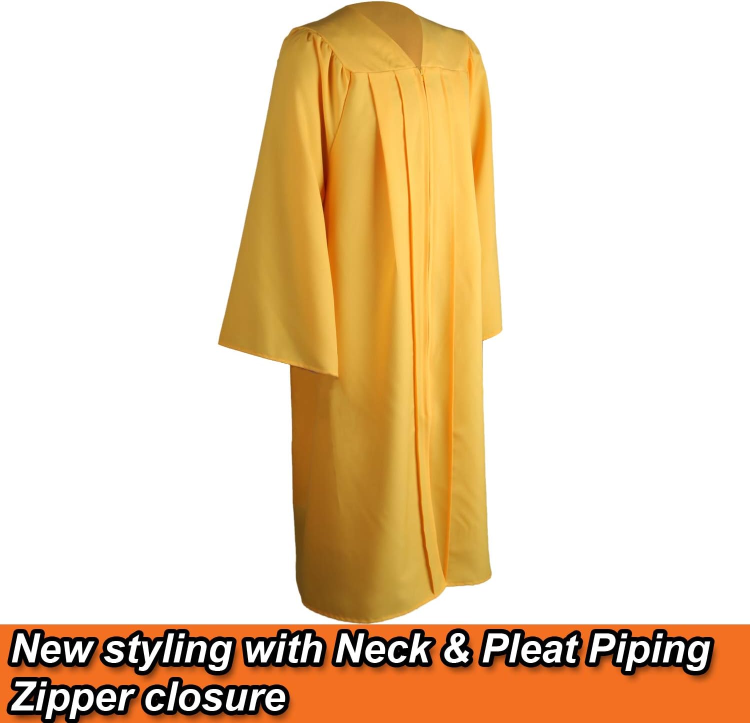 OSBO GradSeason Unisex Matte Adult Graduation Gown Cap Tassel Set 2025 - Image 2