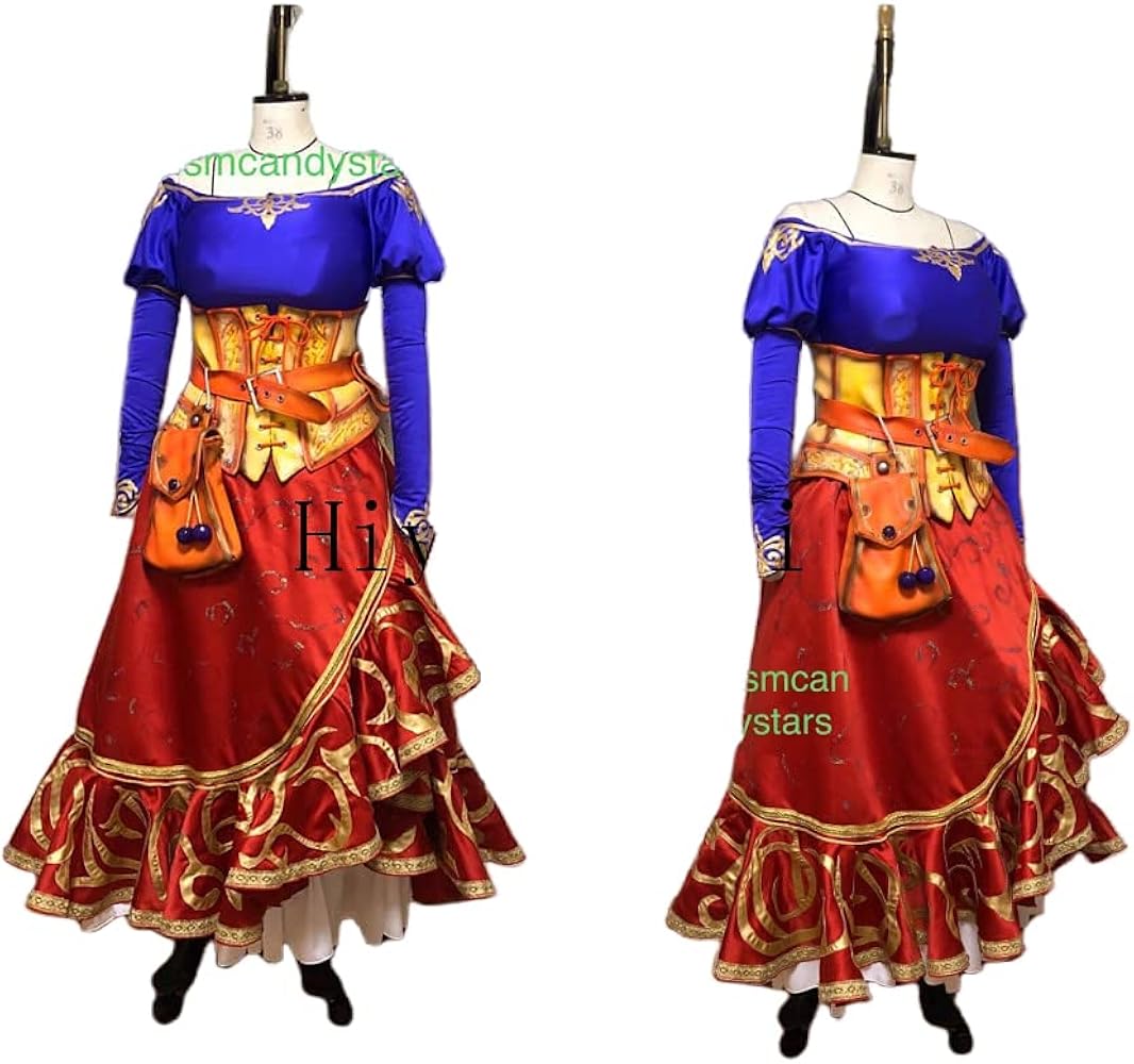 Amazon.co.jp: [YUOK] ドラクエ8 ゼシカ コスプレ衣装 「靴＆ウィッグ