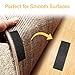 2 Inch Hook and Loop Tape Self-Adhesive, ManHoo 5.5 Yards Length Heavy Duty Sticky Back Fastener, Professional Stronghold Hook Loop Strips