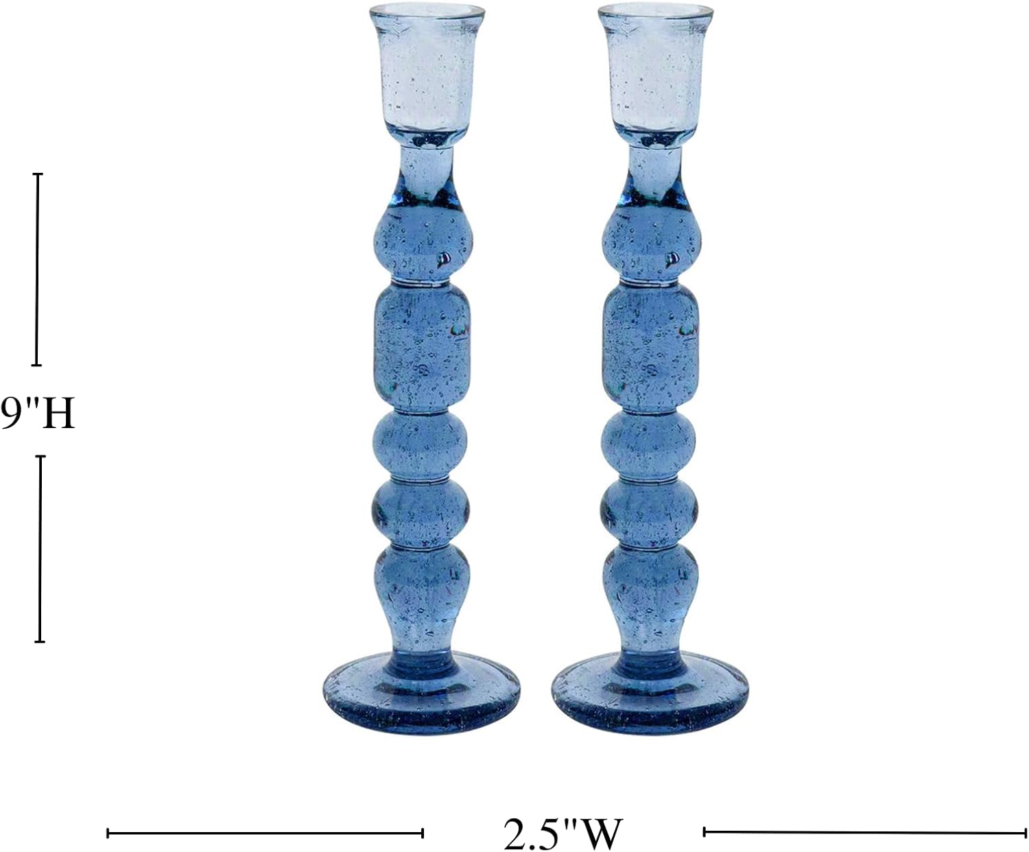 Juliska Provence 9" Candlestick Set/2 - Chambray