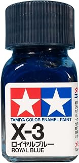タミヤ(TAMIYA) 漆皮涂料 X-3 皇家蓝 10毫升