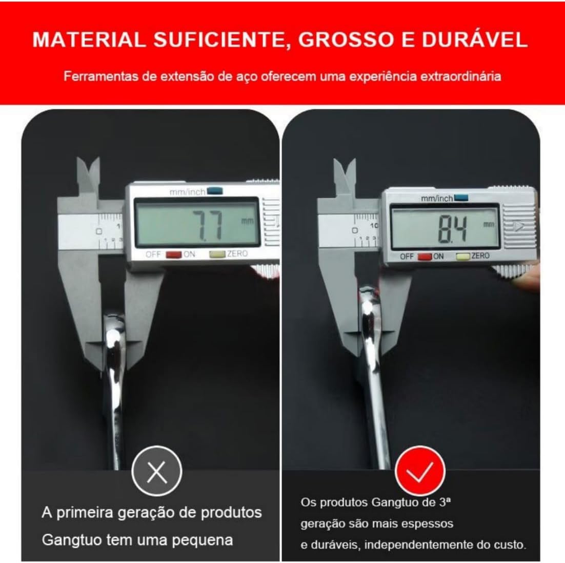 Jogo de Chave Combinada Profissional, Chaves Fixas e Estrela em Aço Cromo-Vanádio, Conjunto 8-24mm, 14 Peças, Ferramentas Automotivas e Manutenção (14 Peças) Jogo de Chave Combinada Profissional, Chaves Fixas e Estrela em Aço Cromo-Vanádio, Conjunto 8-24mm, 14 Peças, Ferramentas Automotivas e Manutenção (14 Peças)