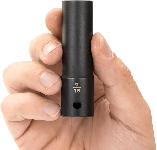 Miniatura 3 de TEKTON Llave de impacto de 12 puntos de 1/2 pulgada x 9/16 pulgadas de profundidad | SID23214 (paquete de 2) Profundo,Estándar