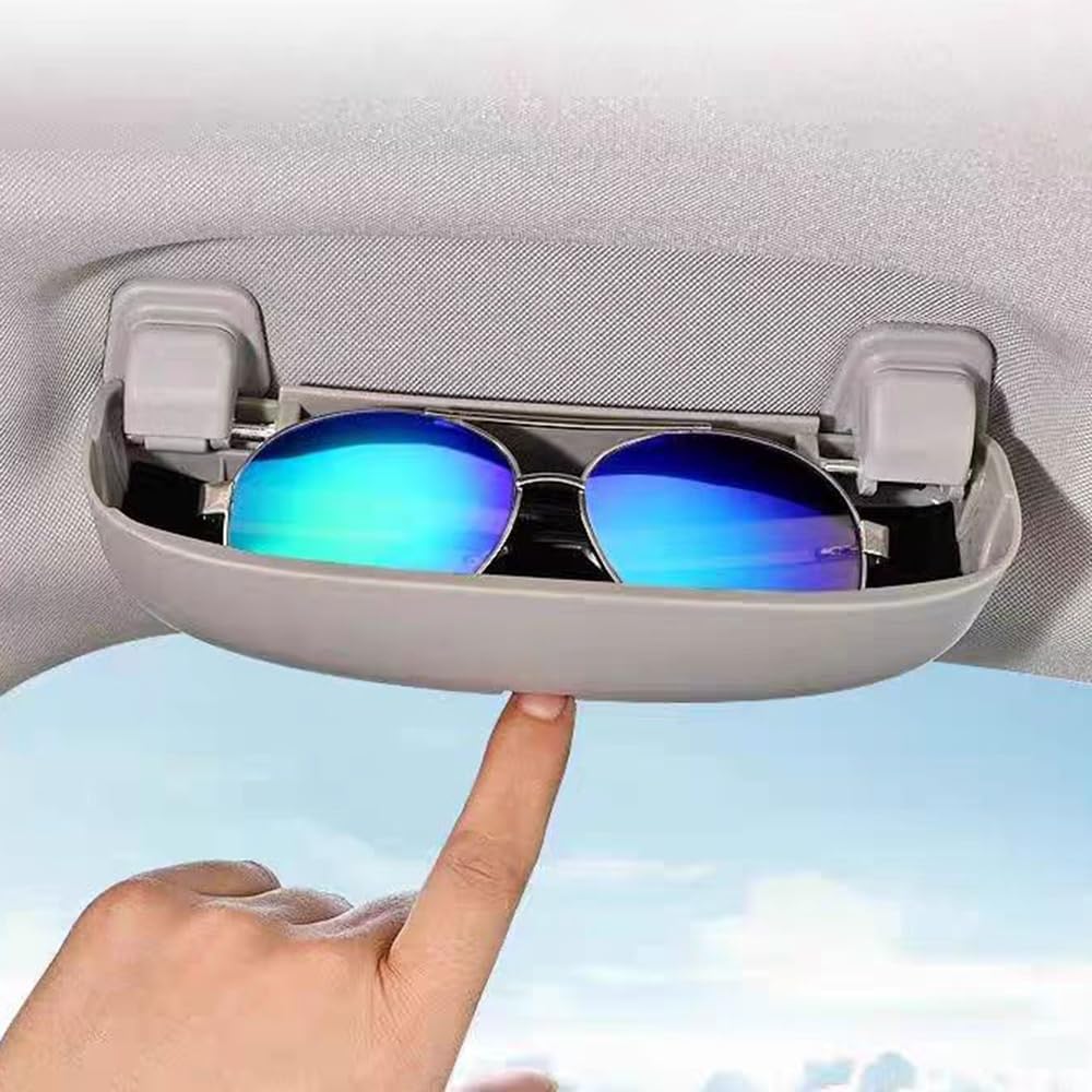 Sunglasses Holder for 2016-2025 XC90 V90 XC60 S60 V60 XC40,Glasses Case Storage Box Accessories