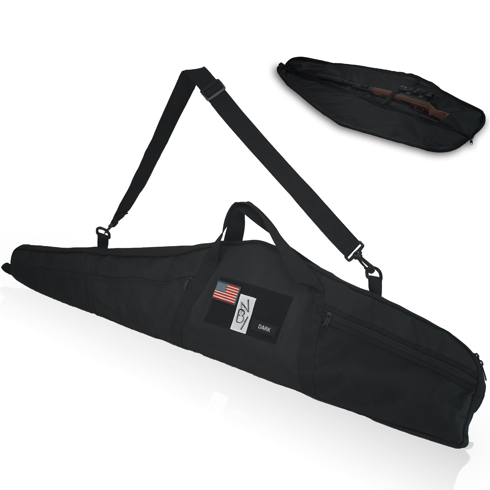 Amazon.com: kokkoya 52 inch Soft Gun Cases for Rifles with Scopes
