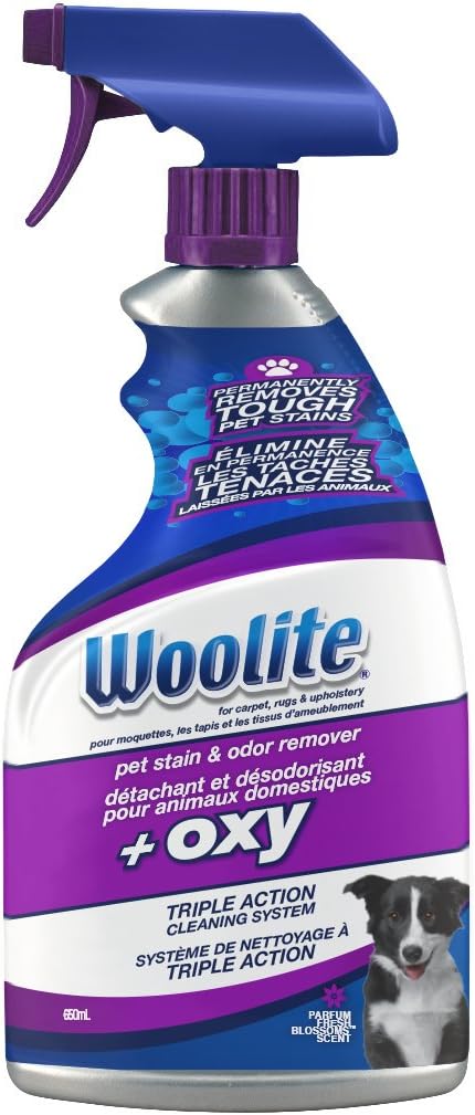 BISSELL Woolite Pet Stain and Odour Remover + OXY (22 oz), 0890Y