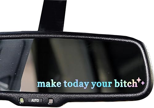 Vista 70 de 3 calcomanías con texto “Hello Beautiful” para espejo retrovisor, decoración de vinilo, accesorios para regalar para el auto, decoración para mujer