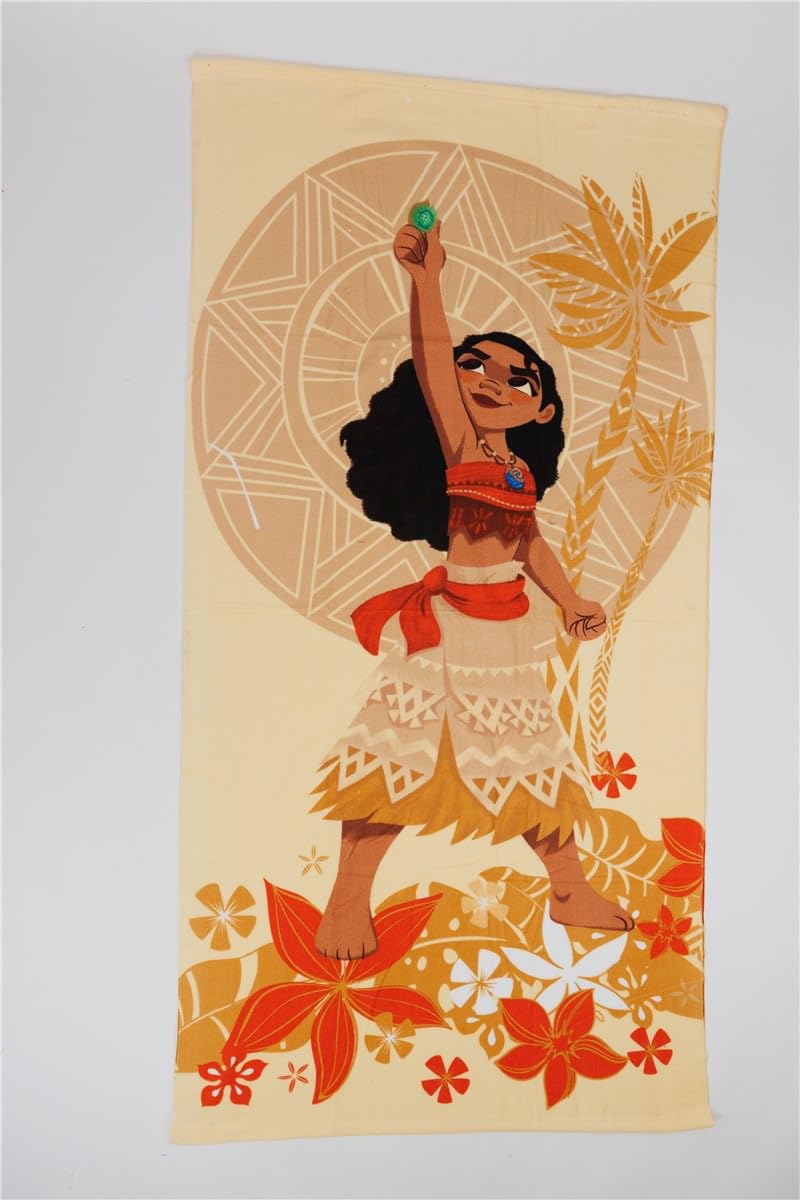 aymax Ręcznik plażowy Vaiana Moana 70x140cm 100% poliester