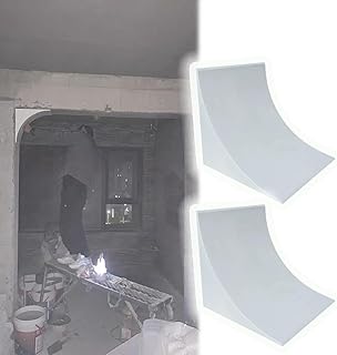 White DIY Arch Doorway Kit, Half Circle Foam Doorway Arch Molding for Interior Wall Arch Molding Projects, Easy to Install(20x20x20cm/7.9x7.9x7.9in)