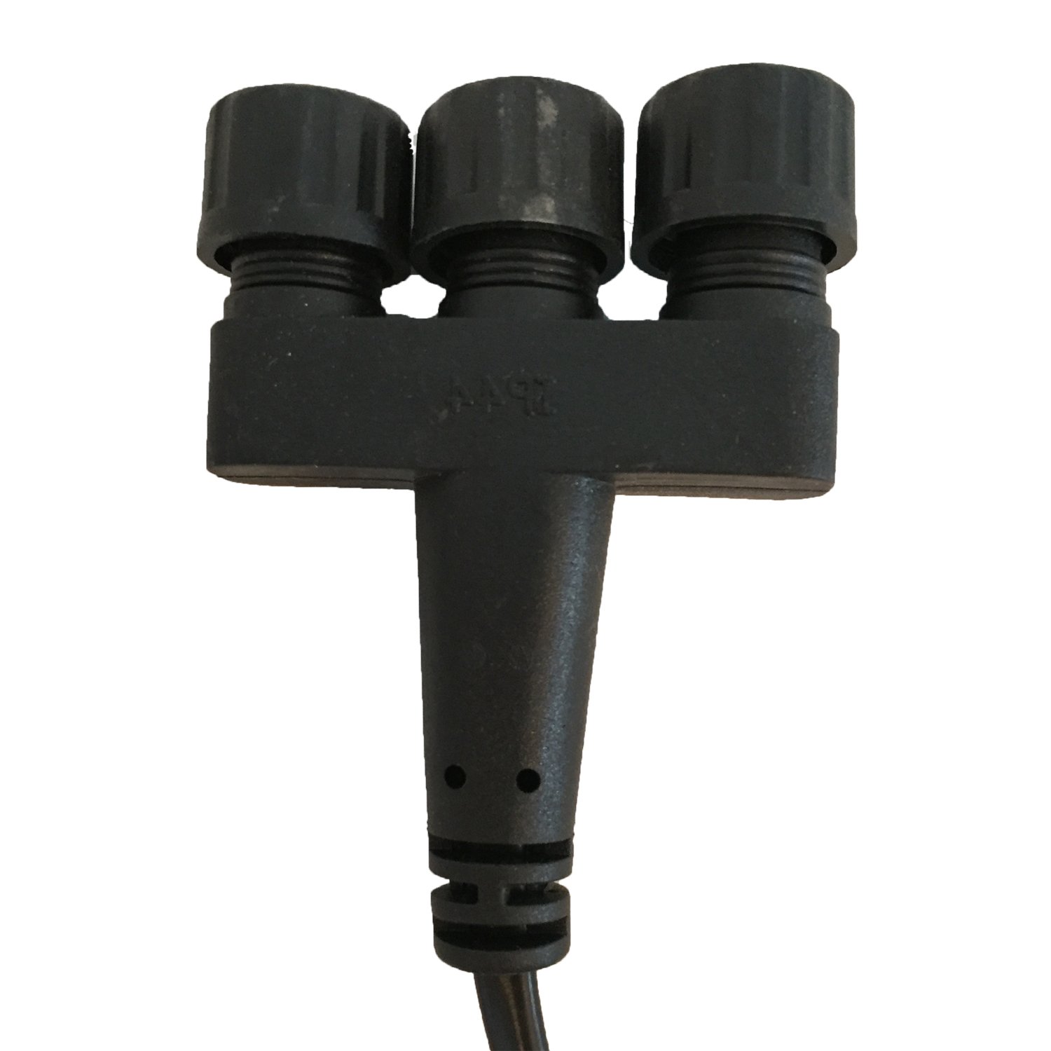 Köhko 12V 3-Way Splitter (IP44) with 50cm Connection Cable for Outdoor or Underwater Use - Suitable for String Fountain Pump LED Lighting String Lights 29013 — image 1
