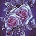 Produktbild ShuoBeiter 5D Diamant Kits Malen nach Zahlen Neu DIY Diamant Malerei Kit Für Erwachsene Kreuzstich Vollständiges Toolkit Stickerei Kunst Handwerk Bild Lieferungen Hauptwand Dekor (Flower 4)