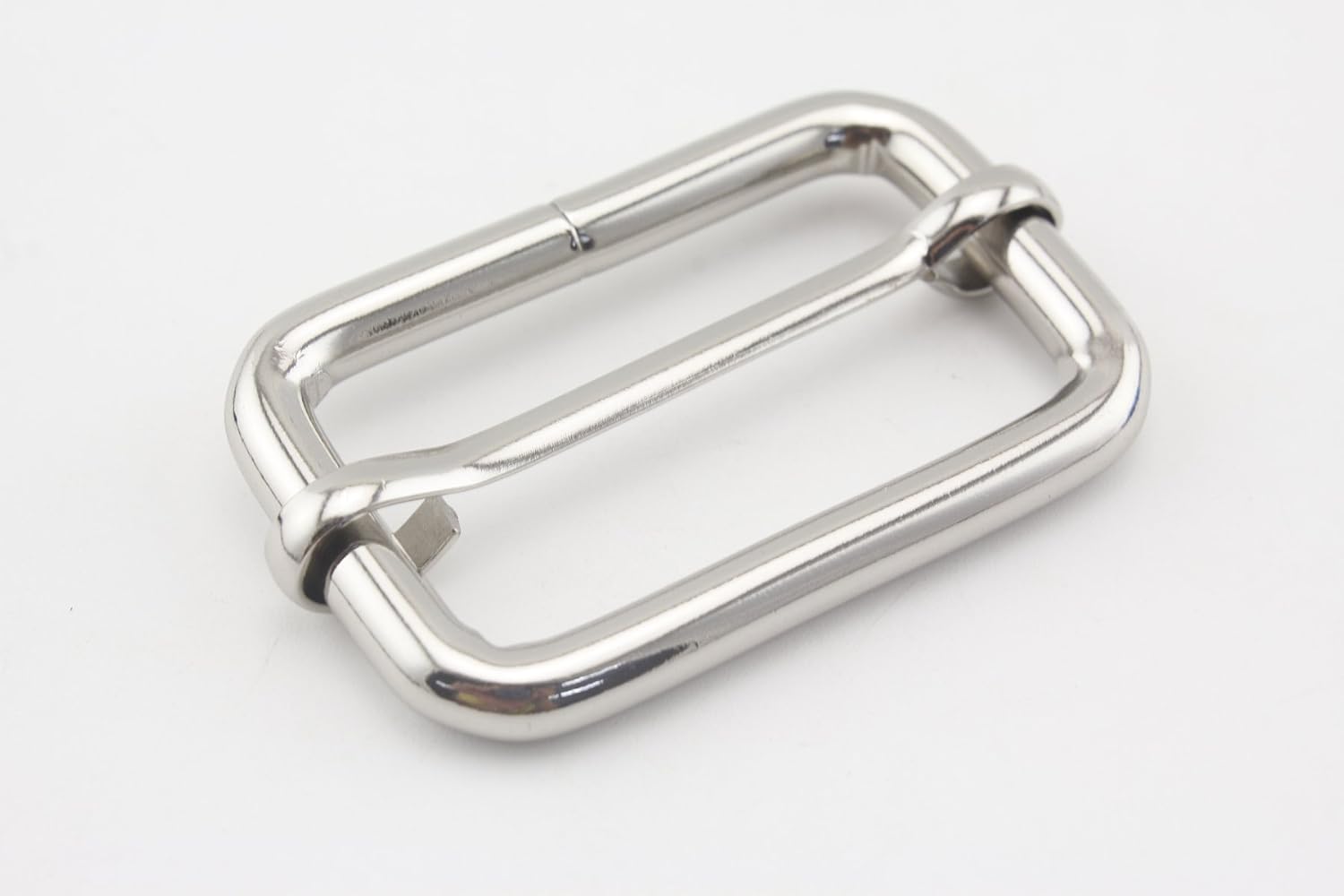 NICKEL & POLISHED NICKEL Adjuster Slider for buckle straps bags belt purse hardware making replacement