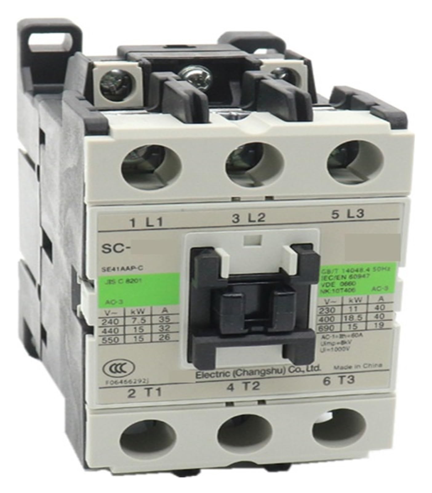 YFHGULBTK AC Contactors Electromagnetic SC-E2 SC-E2P AC110V AC220V AC380V(AC380V)