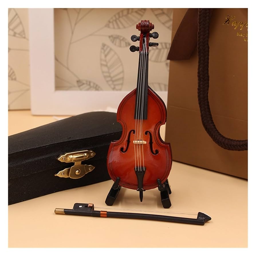 手作り小型コントラバス（約22cm） 手作り小型コントラバス（約22cm） 手作り小型コントラバス（約