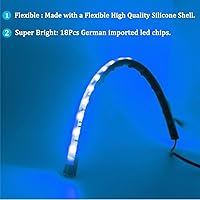 Vista 3 de Botepon Luces de navegación – Luces de proa LED, verde y rojo, pesca nocturna, cubierta, IP67 impermeable para pontón, bote auxiliar, kayak, barco