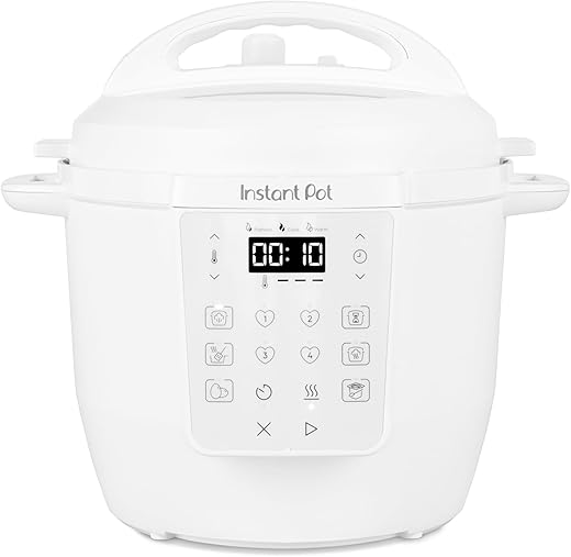 Instant Pot 5.7L Multicooker 7-in-1 Smart Cooker - Pressure Cooker, Slow Cooker, Steamer, Sauté, Yogurt Maker, Egg Cooker and Food Warmer, Stainless Steel Inner Pot, Sea Salt