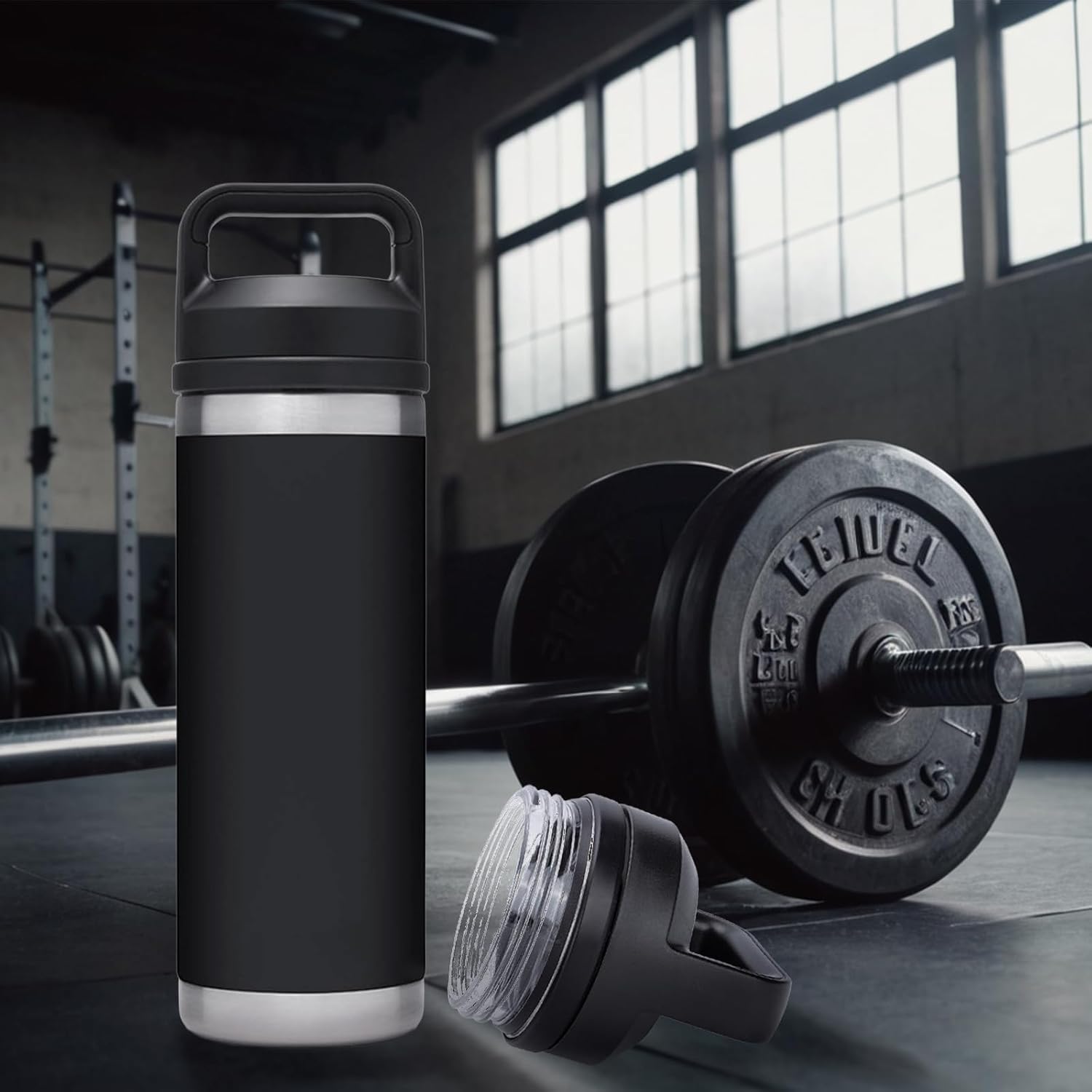 2 PCS Chug Replacement Lid Cap, Lid Compatible with YETI Rambler Bottle Fits for 18oz/26oz/36oz/46oz/64oz, Leak-proof and BPA-free. - Image 7