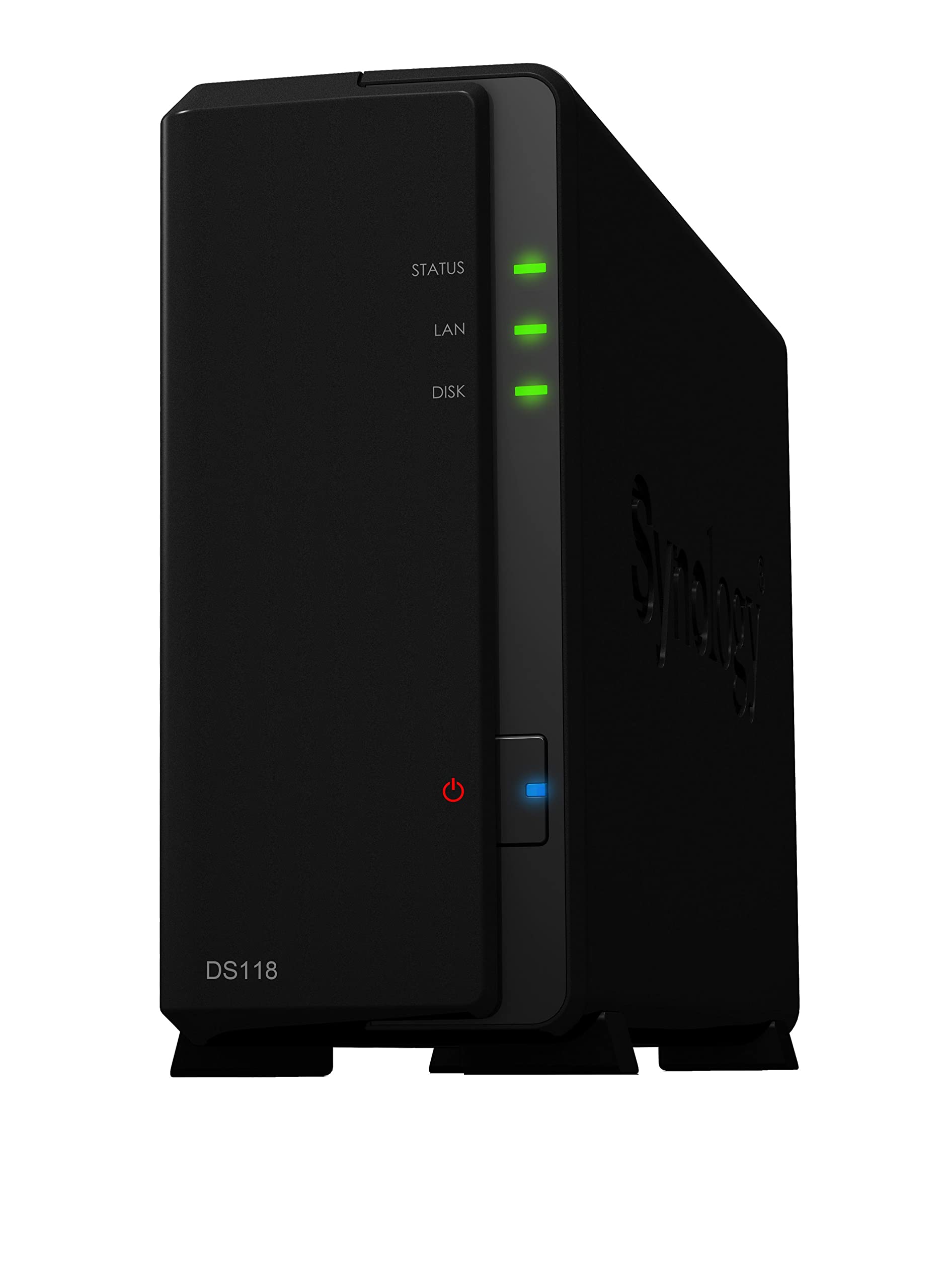 ★Synology NAS 1ベイ DS118　中古美品★ Synology DS118 8TB 1 Bay NAS Solution, installed with 1 x